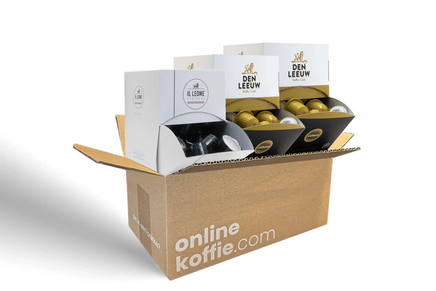 Proefpakket met Den Leeuw en Il Leone Nespresso Compatible koffiecups